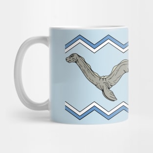 Canadian Lake Monster and Zigzags Mug